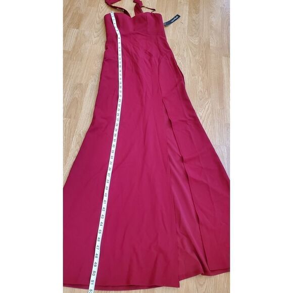 Sequin Hearts Red Sleeveless Chocker Dress Sz 5 - Picture 8 of 14